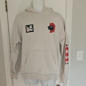 Gray L A Company Hoodie for Men